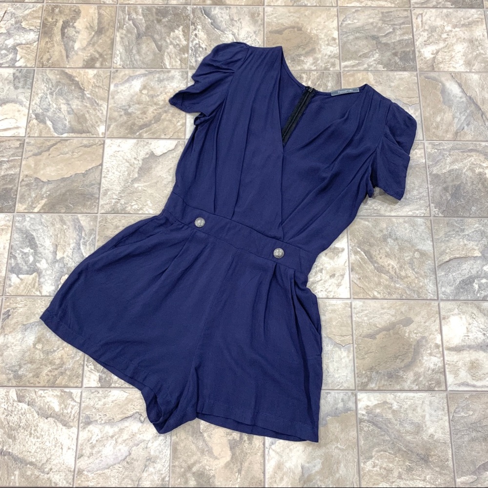 PEPPERMINT Blue Romper